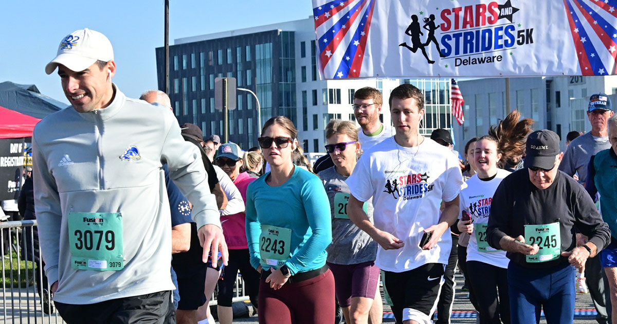 Bloom Energy Hosts 2nd Annual Stars and Strides Delaware 5K and Joint Veteran’s Day Ceremony